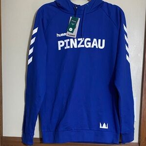 Hummel Royal Blue Men's Hoodie Pinzgau Austrian Football
